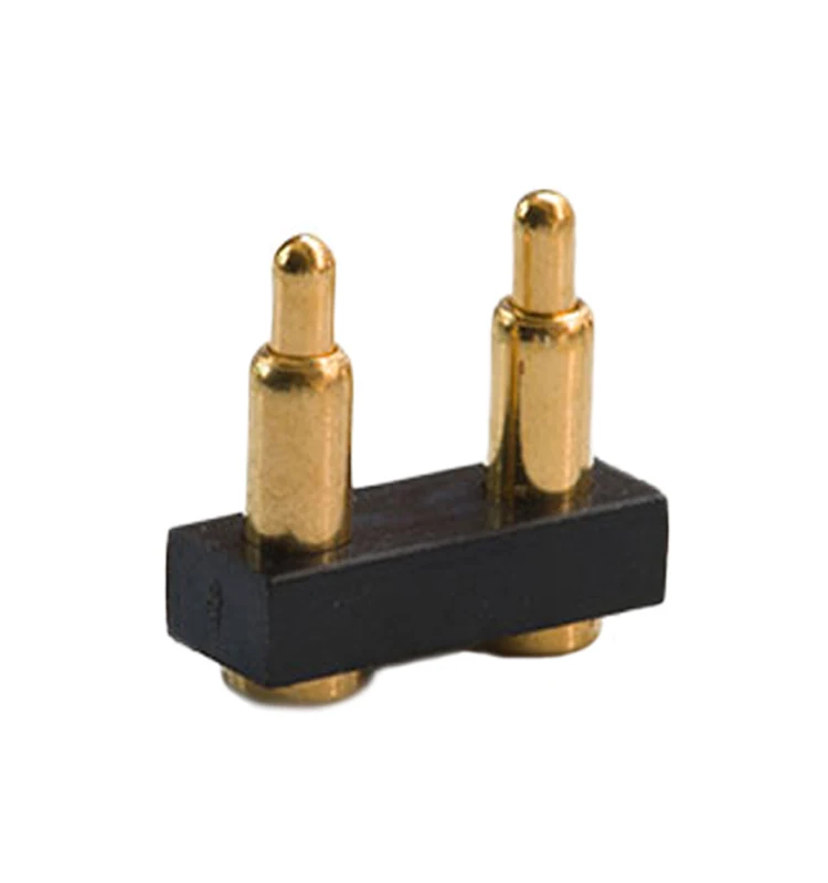 
Customize Able Brass 2 Pin Spring Loaded Pogo Pins Socket Loaded 2 Pin Pogo Connector 