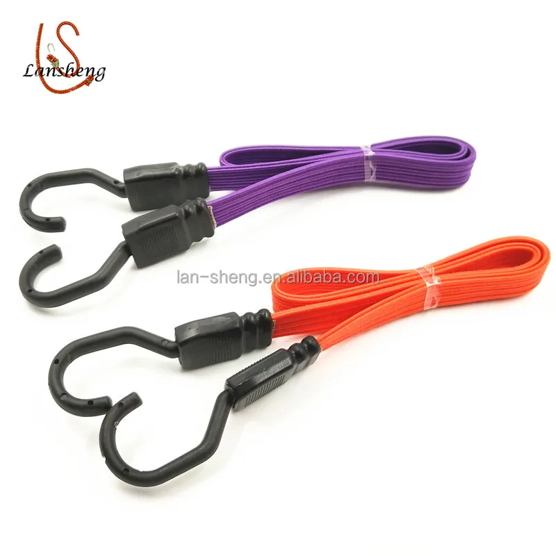 Сверхмощный Мотоцикл банджи шнуры с пластиковым крюком