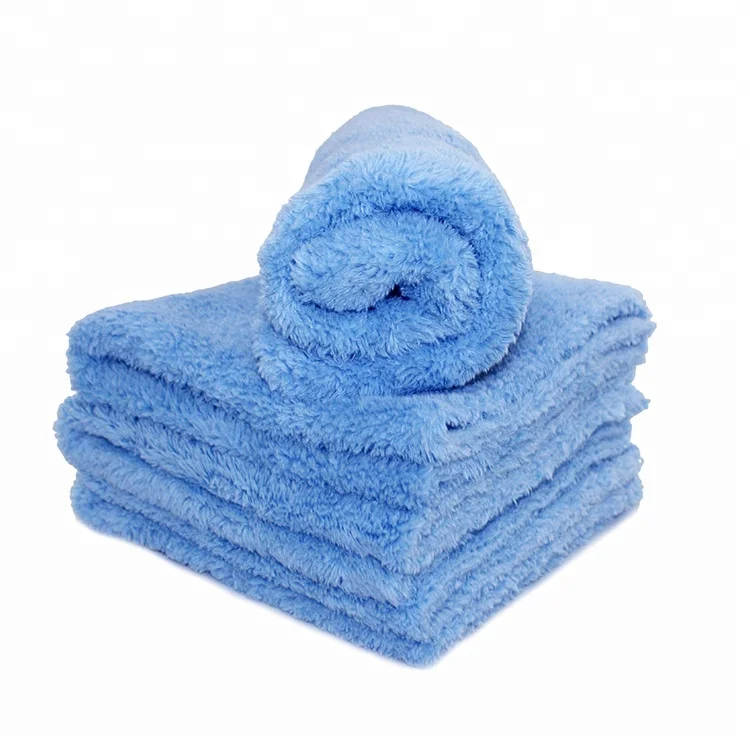 Чистка деталей автомобиля 40*40 см Edgeless супер мягкий плюшевое полотенце из микрофибры