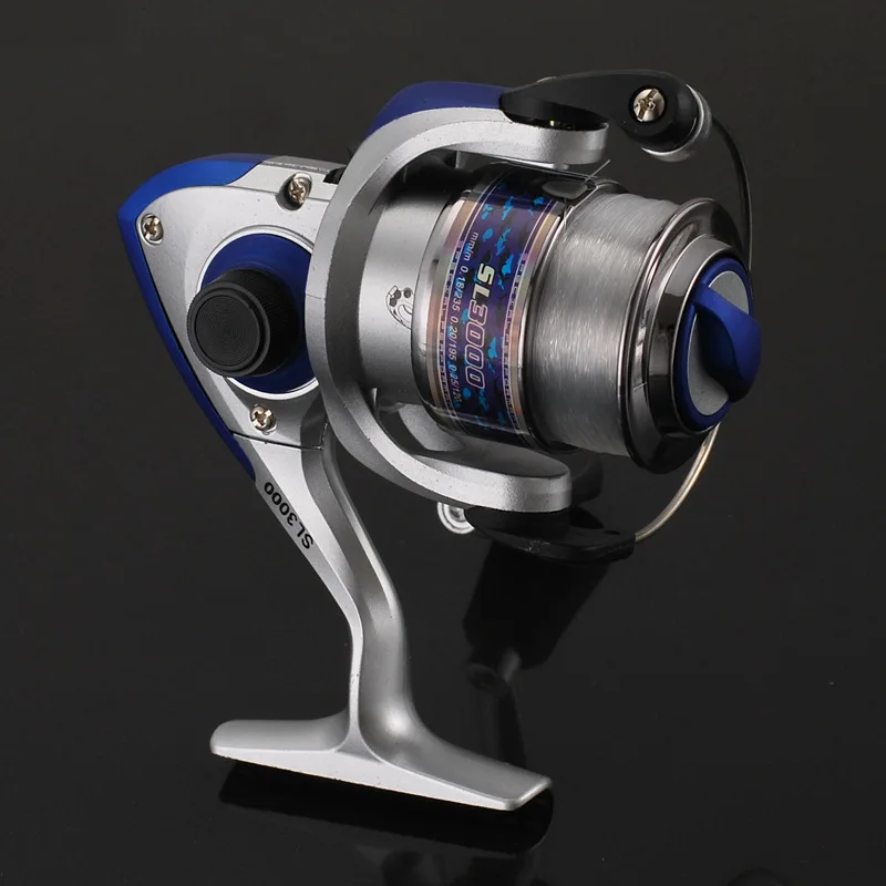 ABS Plastic Body Fishing Reels G-Ratio 5.5:1 Bait Folding Rocker Spinning Wheel Fishing Reel Carpa Molinete De Pesca