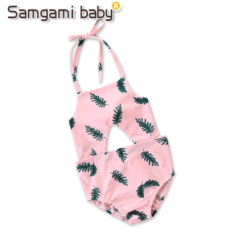 
Newborn Kids Baby Girls pink Bikini Swimwear Swimsuit Beachwear Bathing Suit 