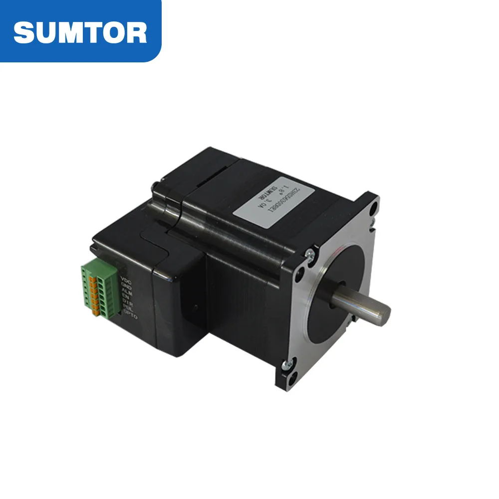 56 мм длина 1.1N.m удерживающего момента nema 23 встроенный приводной шаговый двигатель с датчиком
