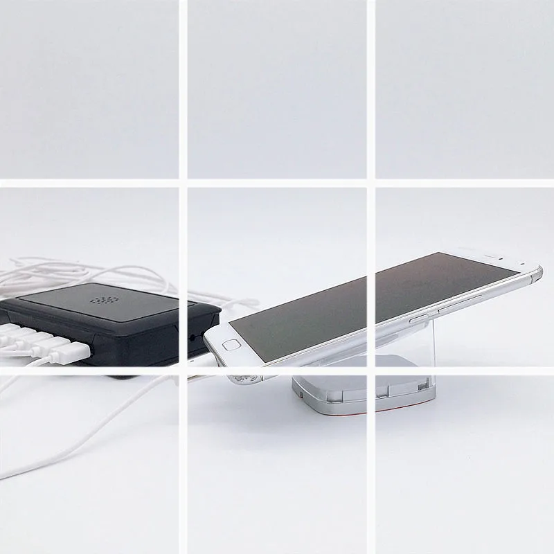 6 8 10 Multiway Mobile Phone Display Security System Cell Phone Store Anti-theft Alarm Retail Mobile Phone Security Device