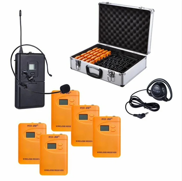 High quality Long Range Wireless Tour Guide Walkie Talkie / Audio Tour Guide Device for Tourist