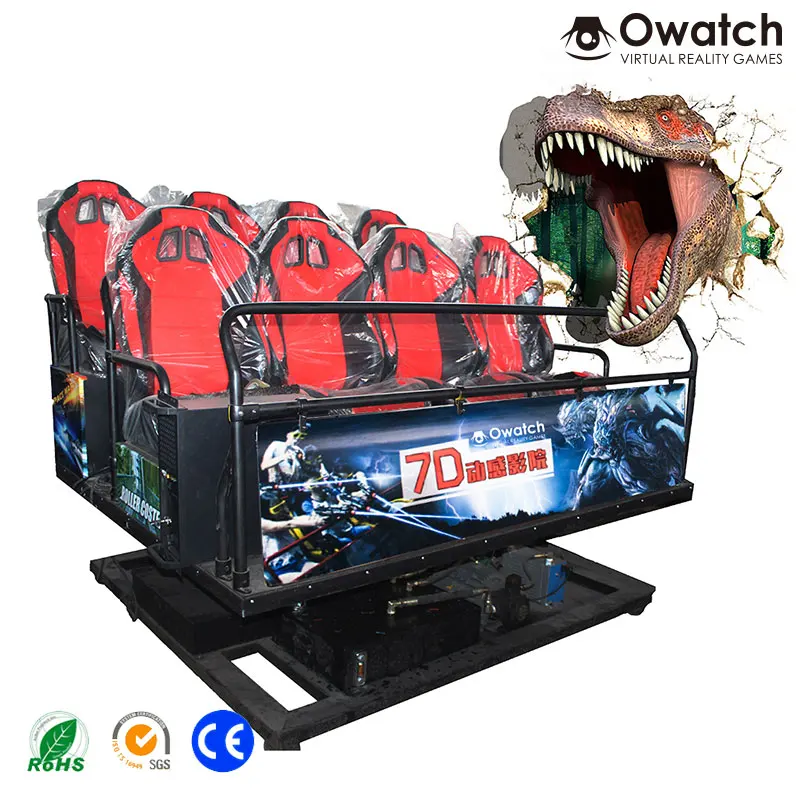 Горячие 3D 5D 7D VR кино/Театр симулятор для тематического парка