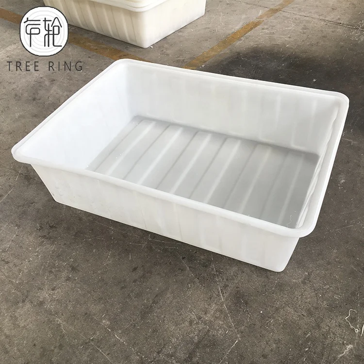 OEM Rotomolding food grade Poly Regrind Hydroponic Tank  300l 350L 380L 400L 500L rectangular Black