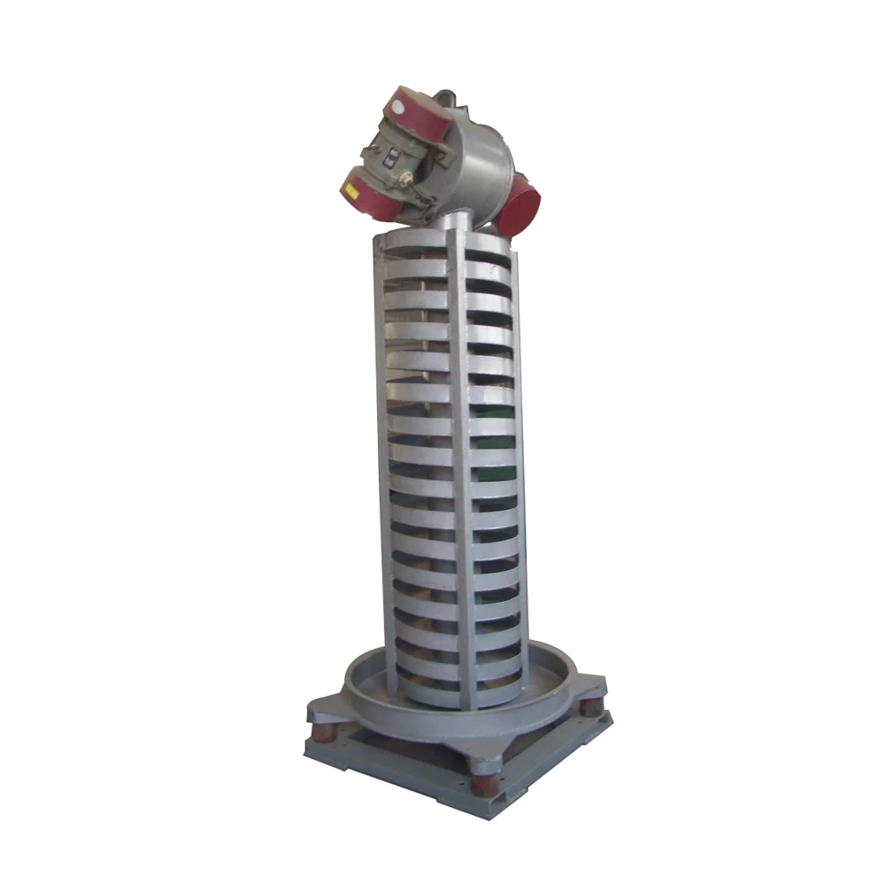 Вертикальный спиральный Вибрационный Конвейер для транспортировки картофельных чипсов