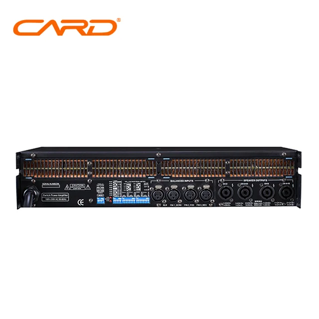 
1000w*2Professional switching power amplifier digital audio processor amplifier for karaoke system 
