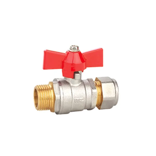 UK Market Popular 15mm 22mm Brass Isolating Valve for Copper