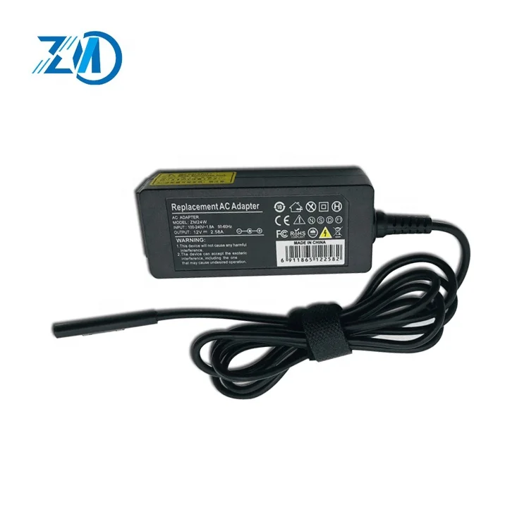 24 Вт 12 В 2.58A Замена ноутбука адаптер переменного тока зарядное устройство для Microsoft Surface Pro 3