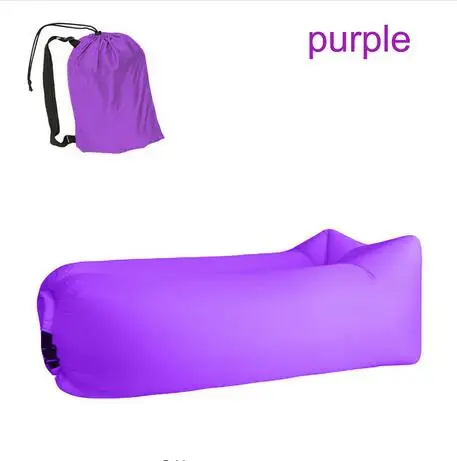 
Wholesale price beach rest sleeping lounge fast inflating air sleeping bags for summer 