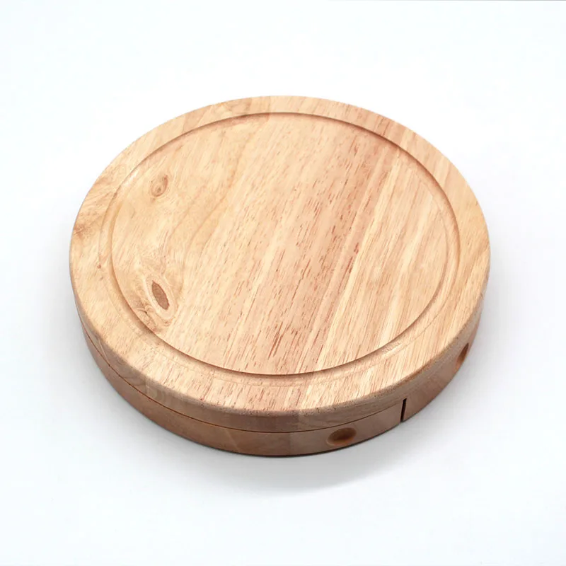 Деревянная доска для сыра с набором ножей для сыра