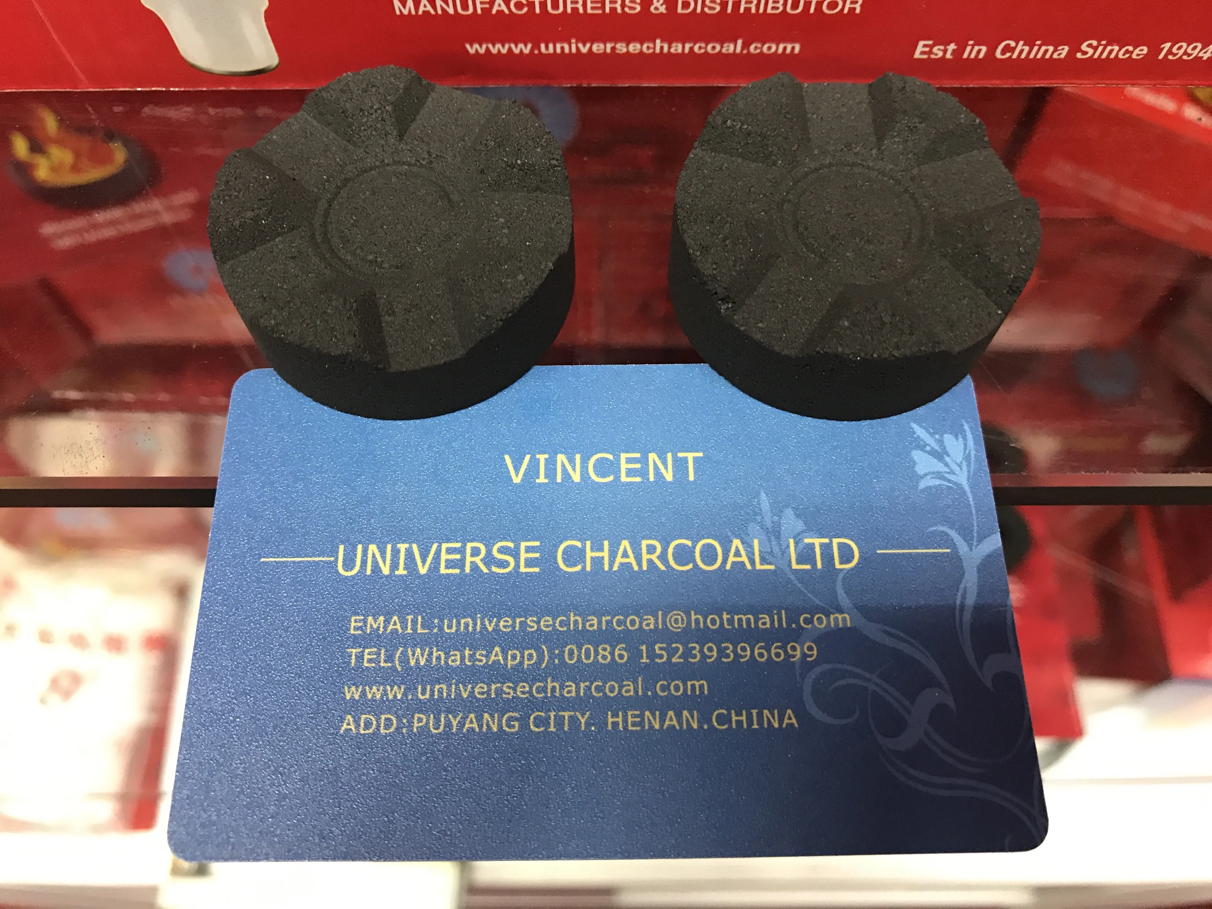 hookah charcoal 40mm crown huqqa OEM sheesha charcoal shisha  coconut  charcoal