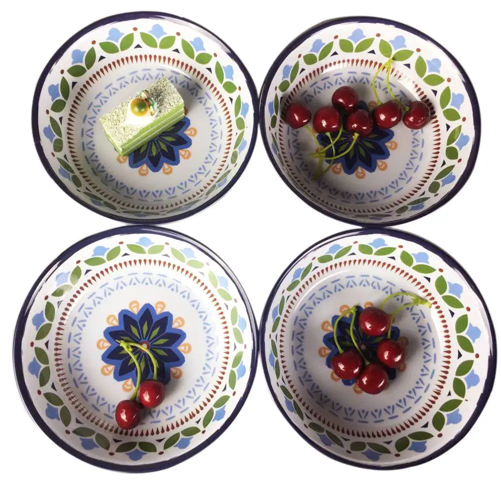 
High Quality Round Melamine Plate Melamine Hotel Plate 