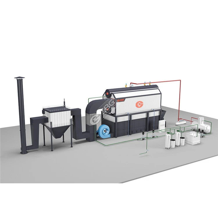 Паровые котлы на биомассе с орехами кешью и корпусом для промышленного использования