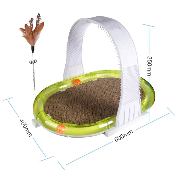 4 в 1Cat игрушка Speedy Pet Новый дизайн весело массаж Self Groomer кошка игрушка/кошка Арка Groomer