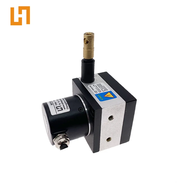 
HY50M Wire Draw rotary encoder Analog Sensor 0-1000mm 4-20mA Resistance Position Sensor 