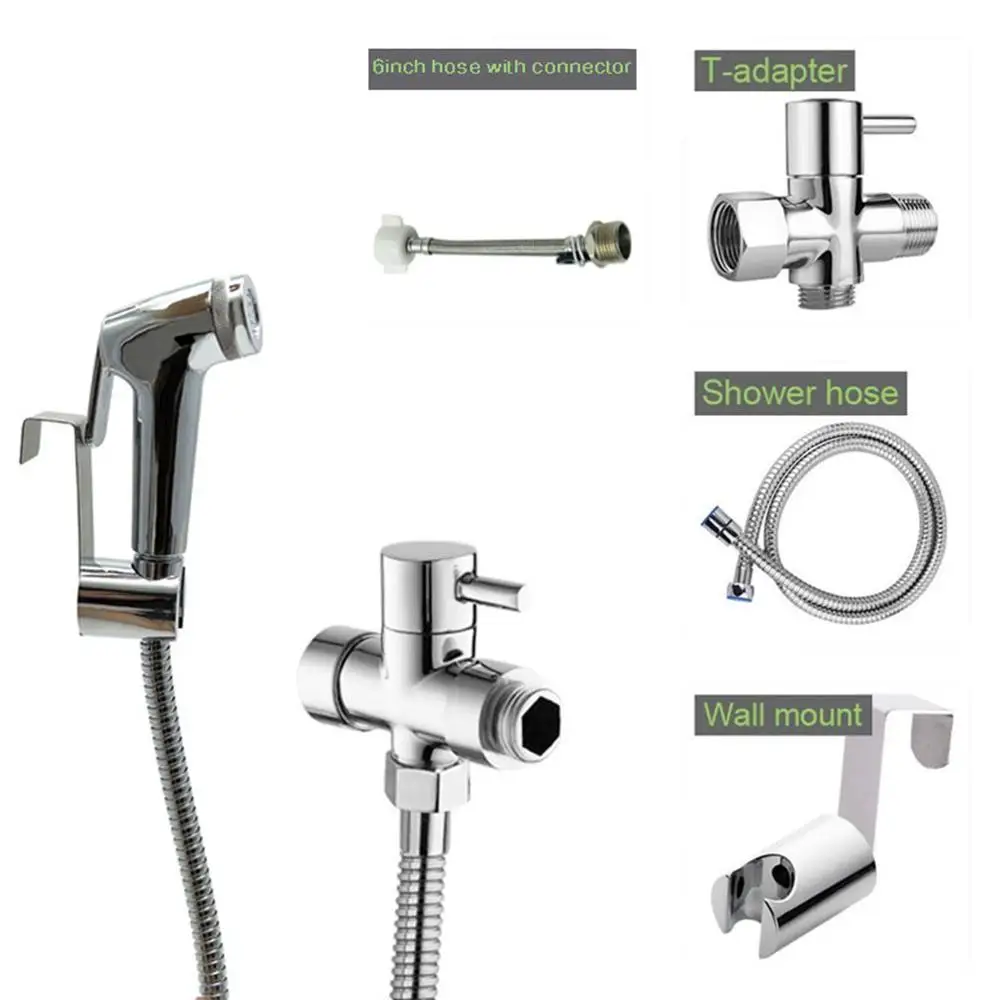Ali baba trade assurance Toilet Sprayer Handheld Sprayer Bidet with Chrome Finish