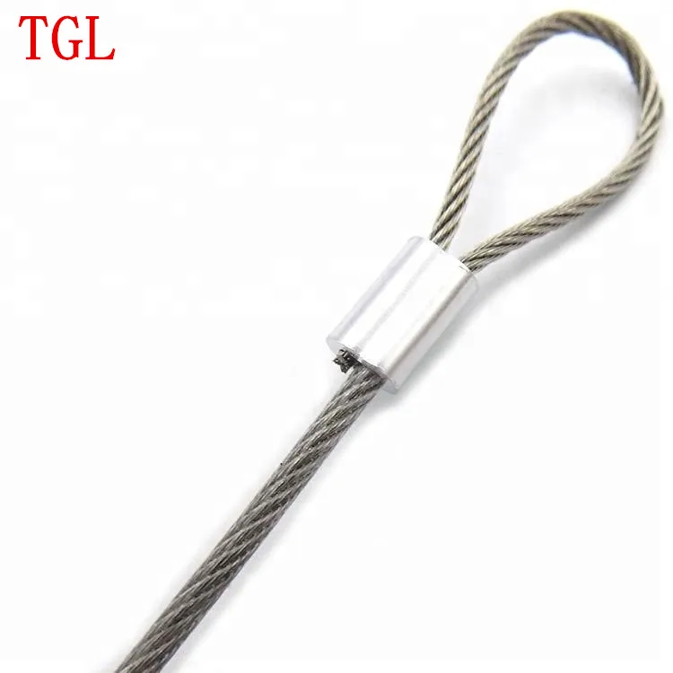 ferrules for cable 4.0mm Single Aluminum sleeves for Rigging Trace Leader Crimps,