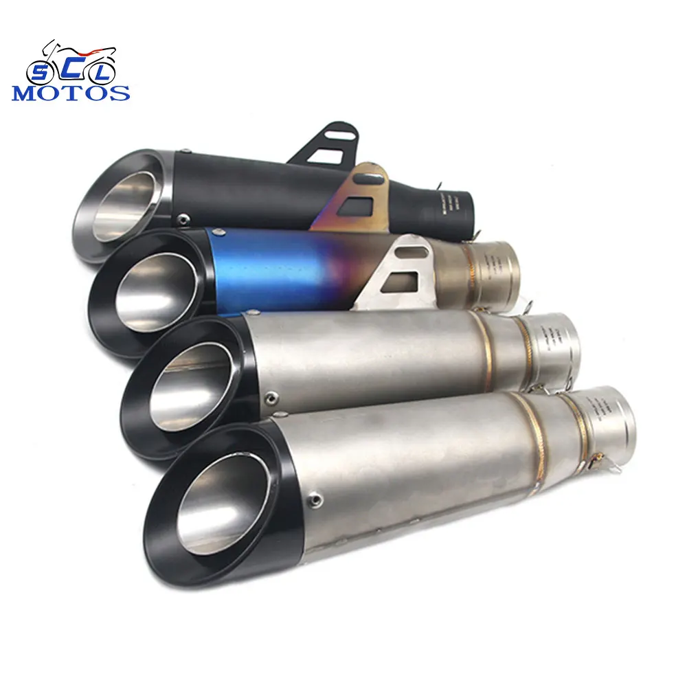 SCL-2018060024 из нержавеющей стали мотоцикл глушитель