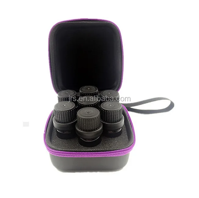 Wholesale 5ml Essential Oil EVA hard storage case - Holds 5ml 7 Bottles