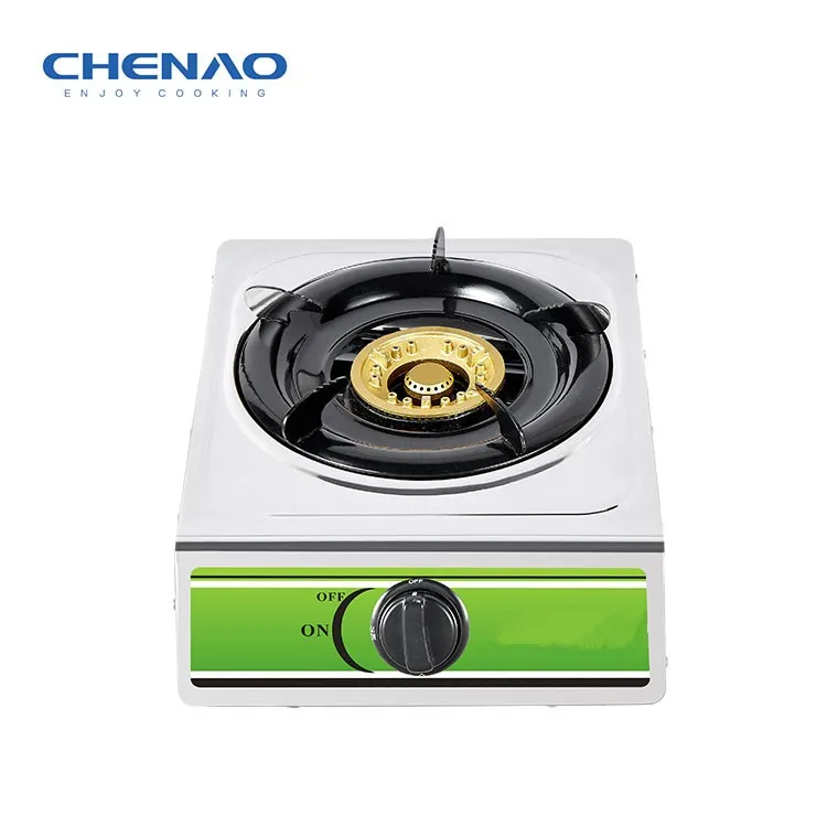 4mm Stainless steel cast iron  single gas cooker/LPG cooking stove