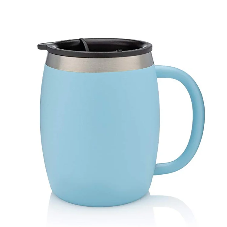 2021 hot selling 14oz  double wall stainless steel coffee mug travel , beer mug wholesale with lid for keeping coffee, beer