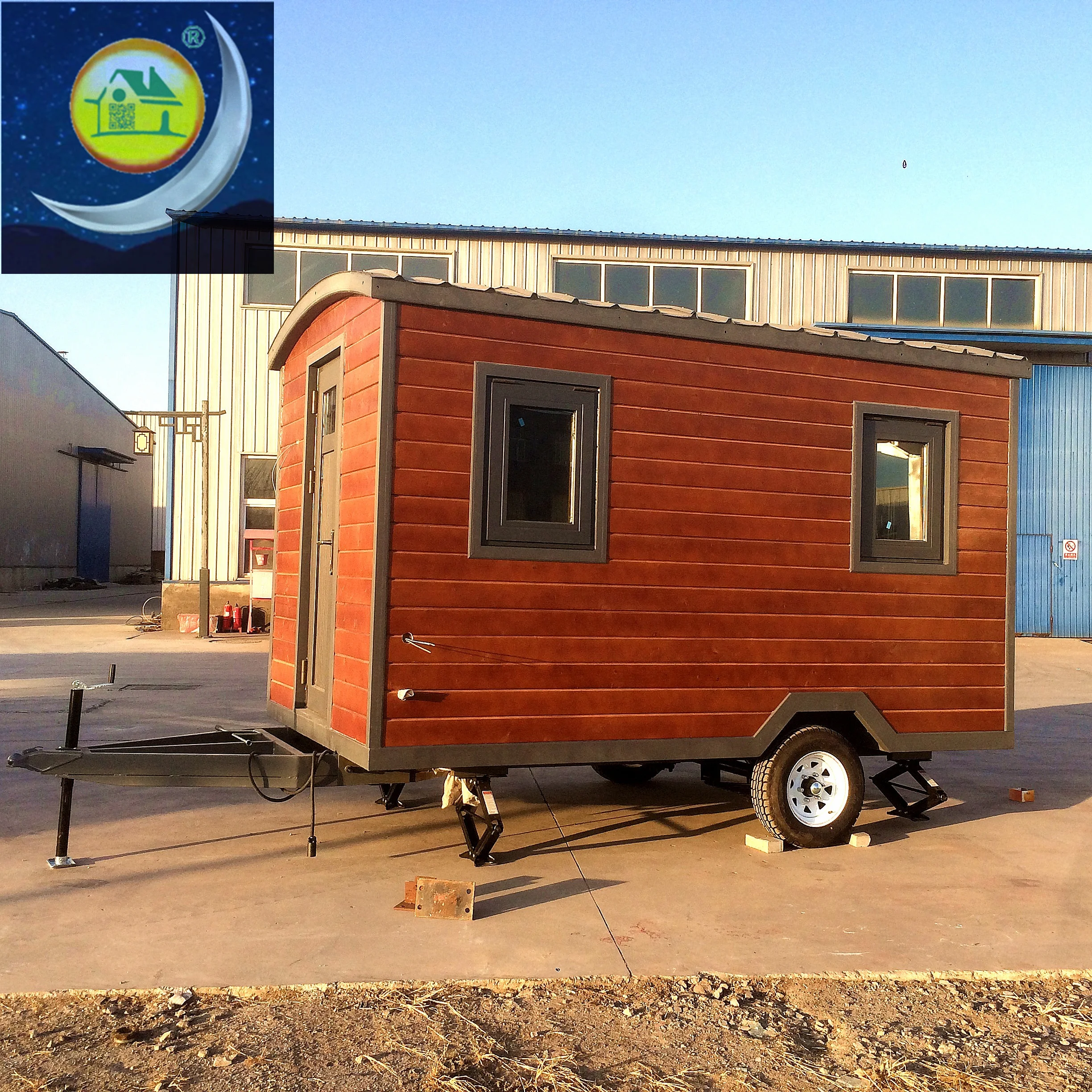 
2019tiny house travel trailer prefab small modular guest house tiny home on wheels prefabricated wooden house romania 