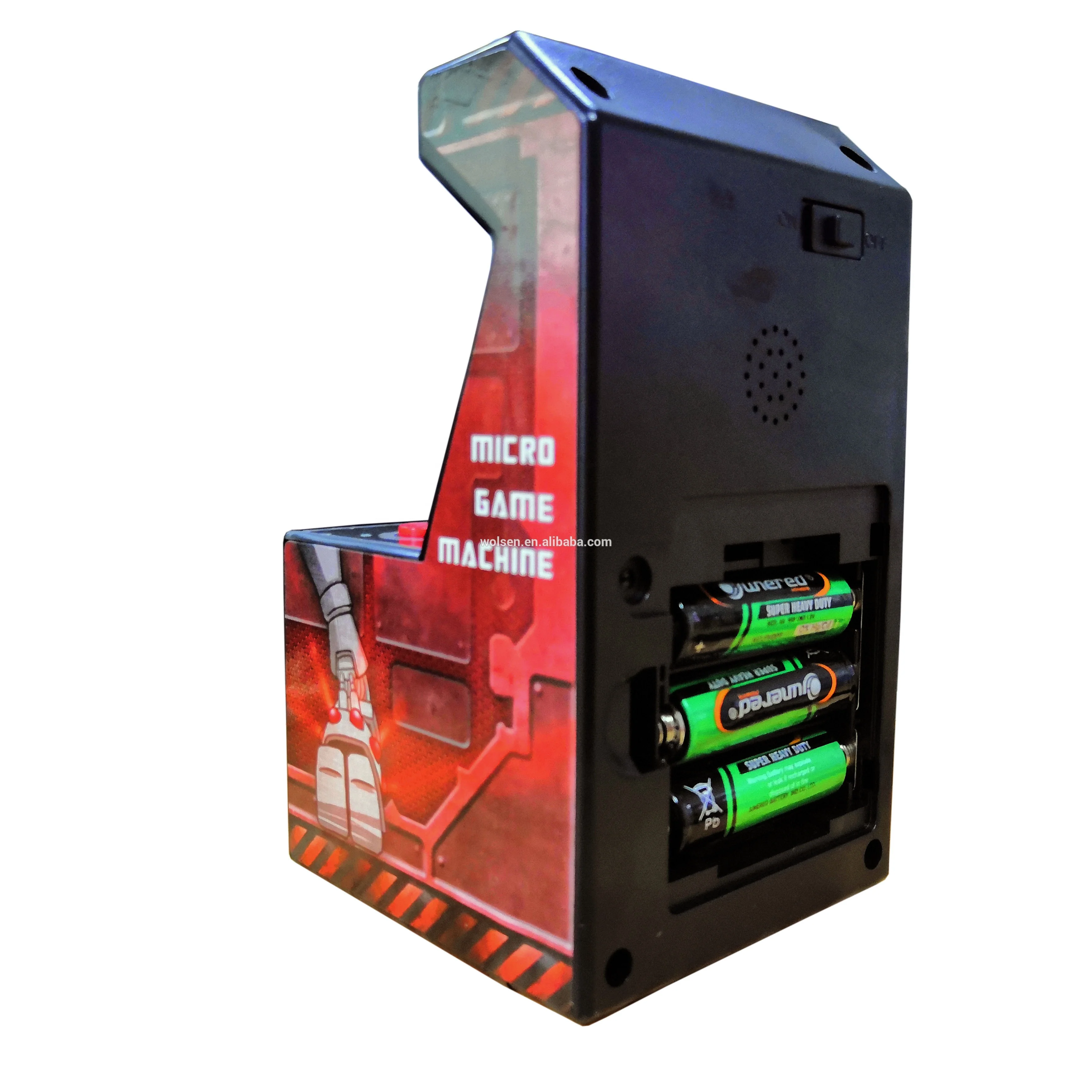 Мини-Аркада WOLSEN 8 бит, 2,5 дюйма, ретро аркада, портативная игровая система, игровая консоль с 300 классическими играми