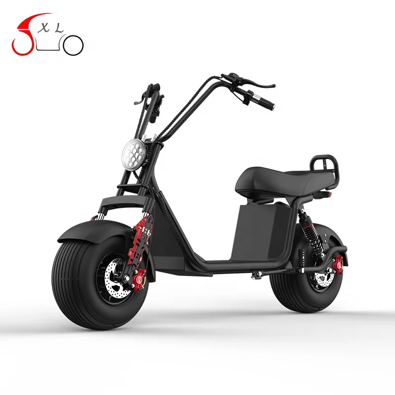Wholesale Removable Battery Fat Tire Electric Scooter Citycoco 2000W fat tire bicycle