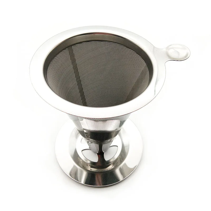 Кофейный фильтр из нержавеющей стали многоразового использования