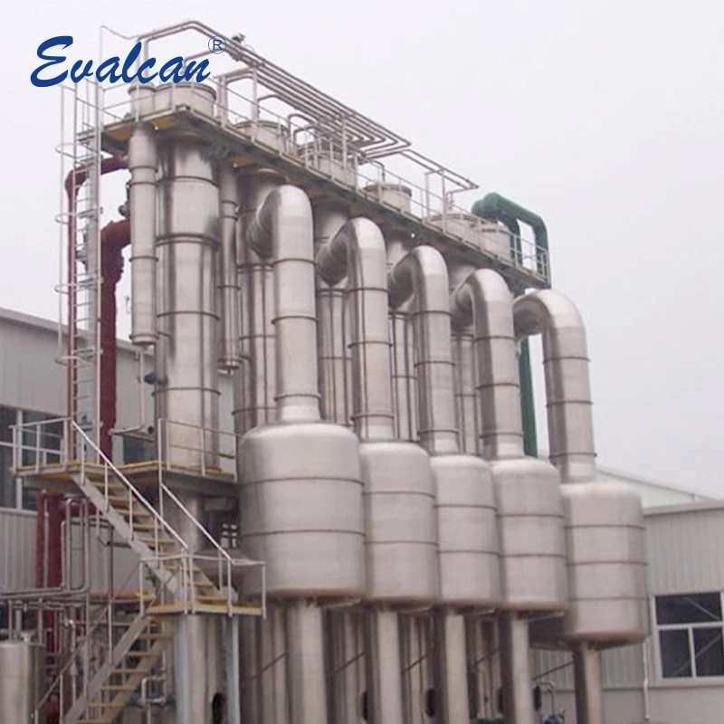 Фруктовый сок пять эффекты испарителя концентратор оборудования