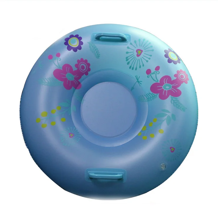 Greenwell Inflatable Ski Ring Snow Flying Saucer Children Thick Snow Sled