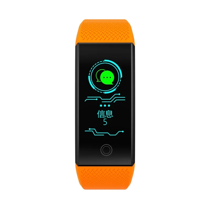 Stepfly  QW18 Smart Bracelet  Heart Rate Monitor blood pressure oxygen Wristband Activity Tracker IP68 Waterproof FitnessTracker