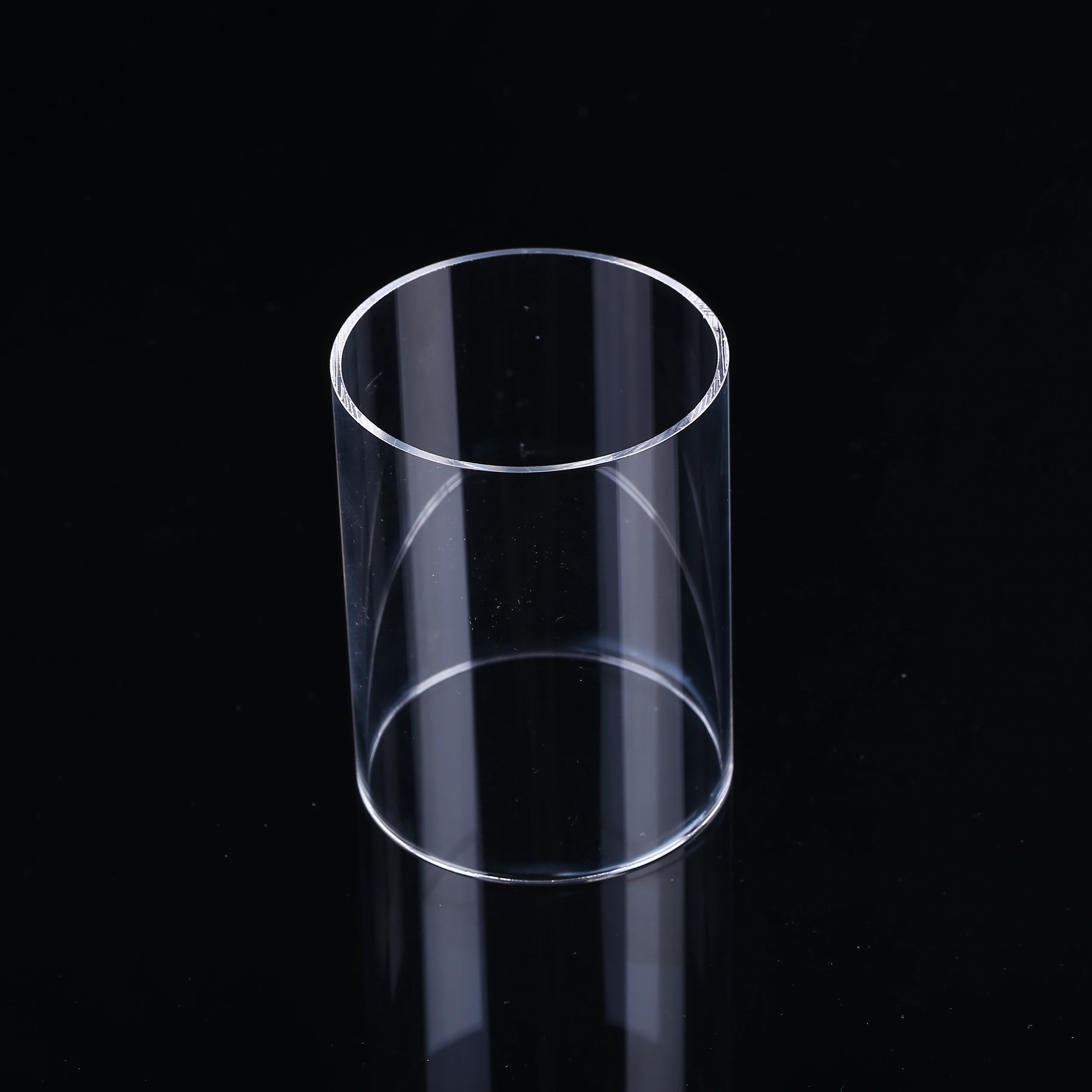 Прозрачные плавленые кварцевые стеклянные трубки, Кварцевая устойчивая к высоким температурам кварцевая стеклянная трубка