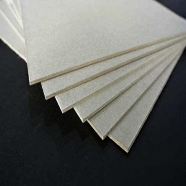 Smooth grey chipboard 1.2mm thickness paper board in sheets