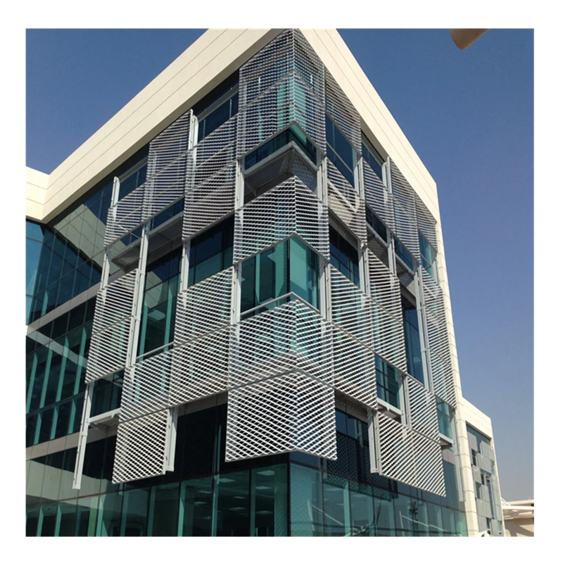 aluminum mesh panel wall cladding