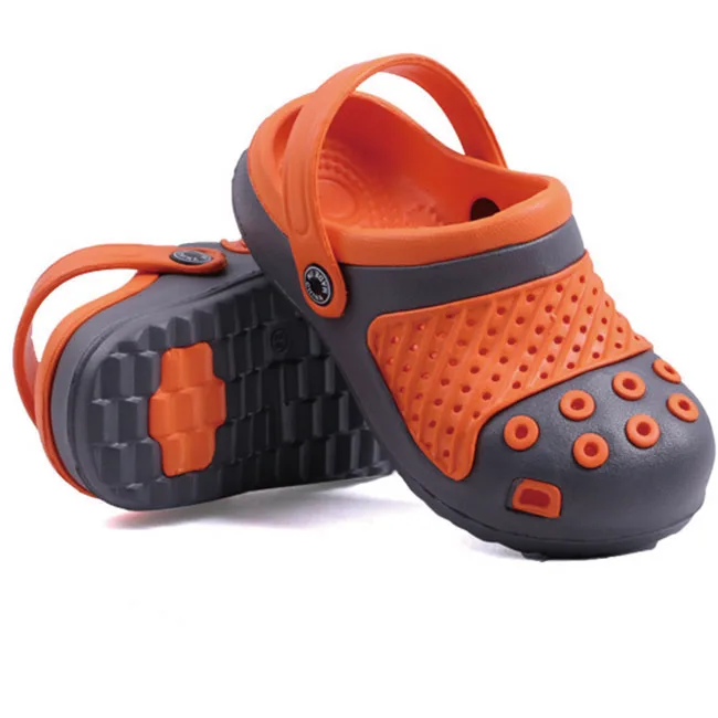 Недорогие Нескользящие Детские резиновые сабо для детей