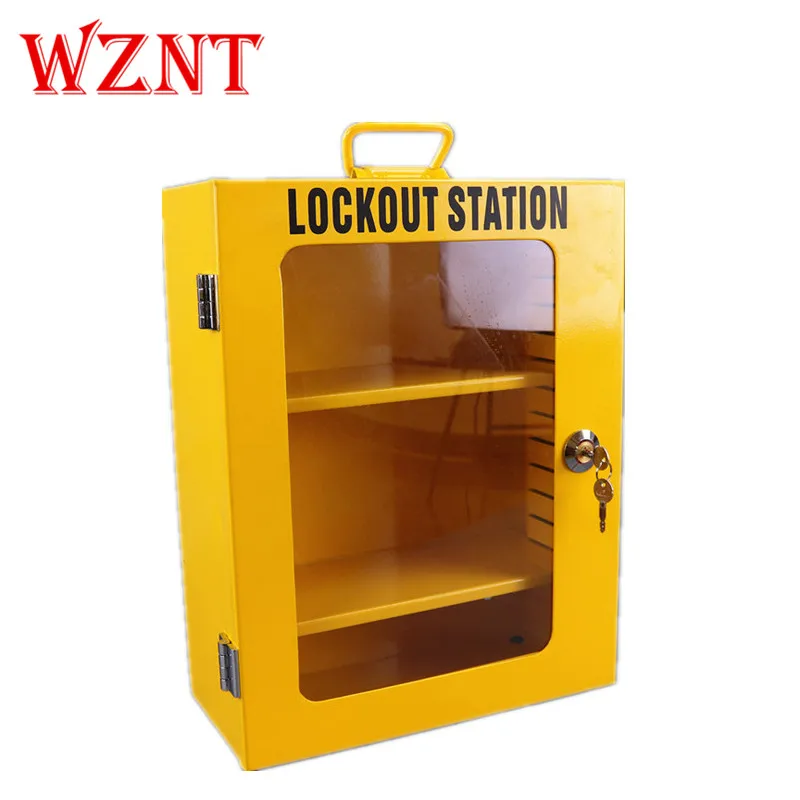 NT-K04 Yellow Safety Lockout Tagout Locks  Loto Group Lockout Box