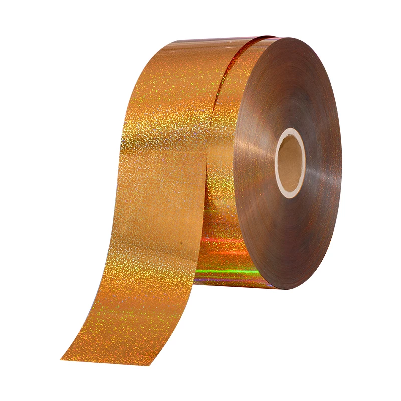 wenzhou hongda PET sequins film rolls holographic plastic film  plain sequin for embroidery accessories textile