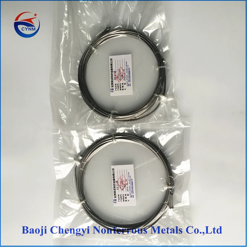 High temperature resistance tungsten wire rope Z-wound