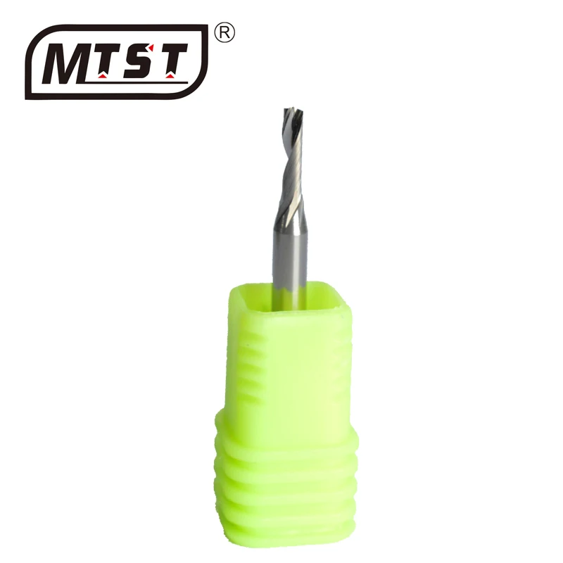 3.175mm  cutting aluminium alloy doors and windows, aluminium profiles Single flute tungsten carbide steel milling cutters