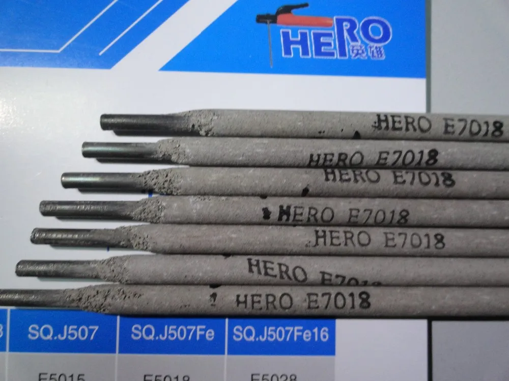 Quality Welding Rod AWS A5.1 E7018 Mild Steel Welding Electrode E7018