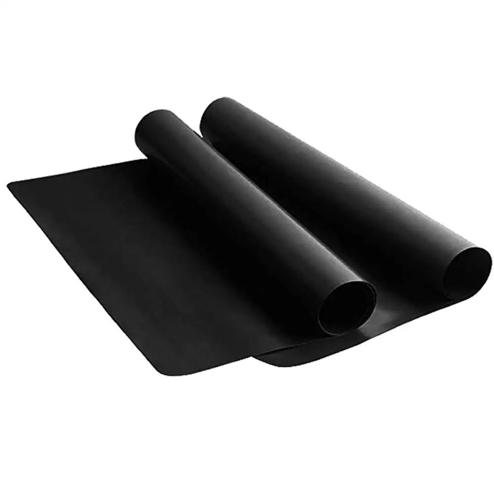 Black High Duty Use Gas Toaster Ovens Mat Reusable Oven Liner And Stove Burner Covers