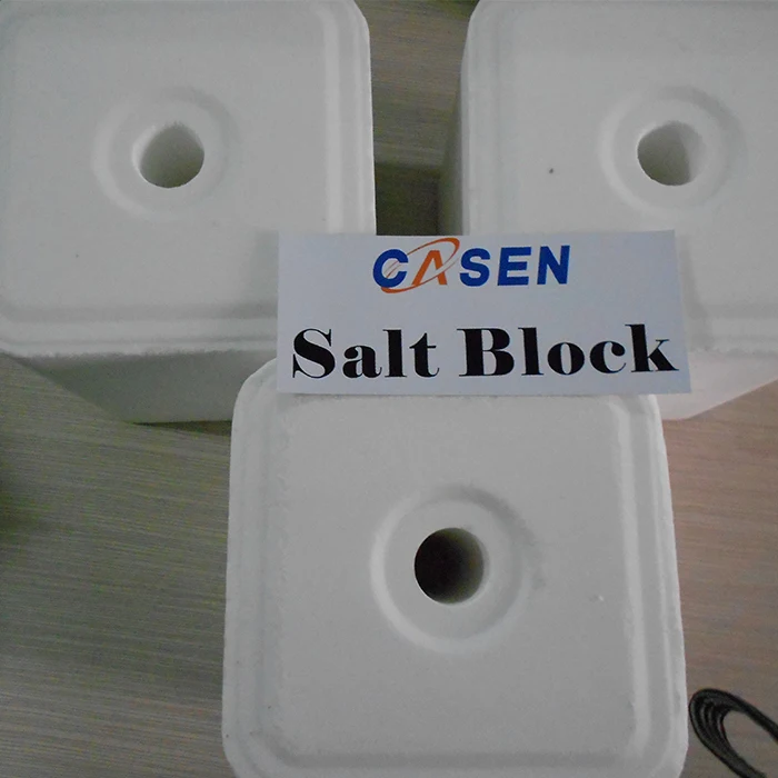 Different size licking salt block
