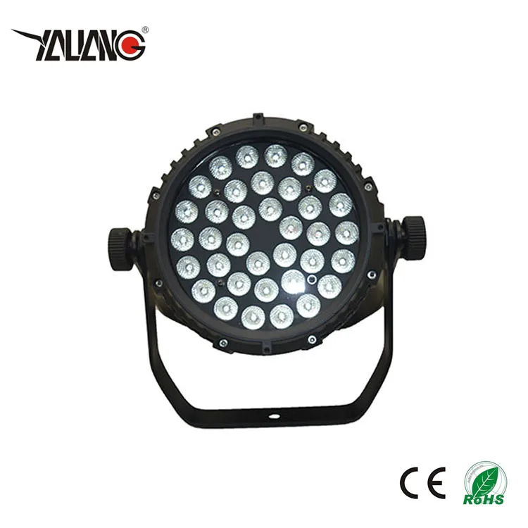 Custom Durable DMX 512 LED 36pcs * 3W RGB Waterproof par light