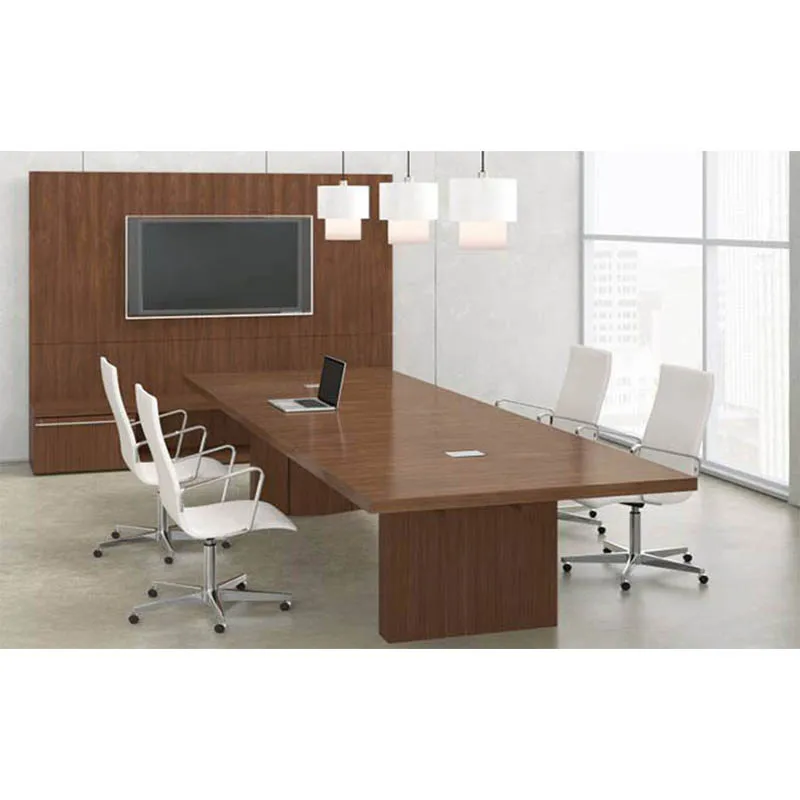 Рабочий стол из меламина, квадратный стол для переговоров