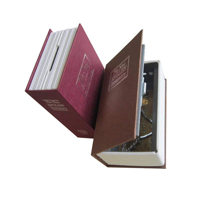 China price customized wholesale house secret dictionary hidden book safe with combination lock