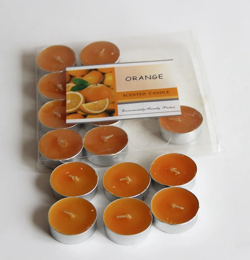 Tea Light Candle Gift Pack Decoration Promotion Scented Colorful Tealight Candle