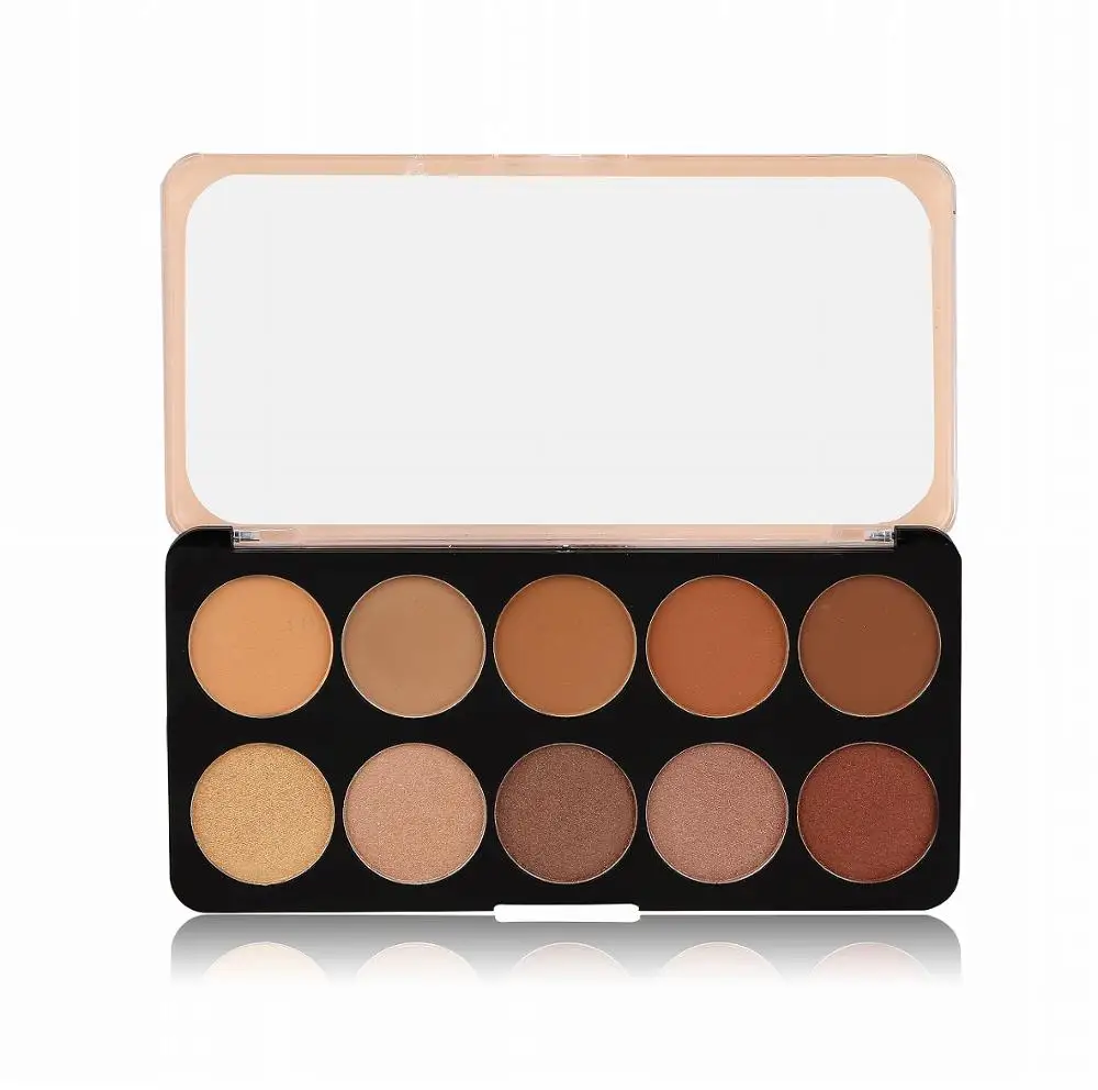 Cheap 10 color concealer palette contour makeup palette wholesale highlighter cosmetic